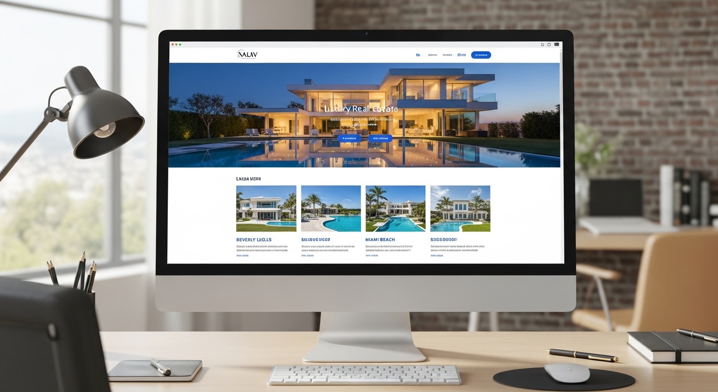 Multi-market real estate website
